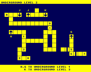 Map - Underground Level 2